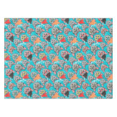 Katze im Hut Tischdecke (Vorderseite (Horizontal))