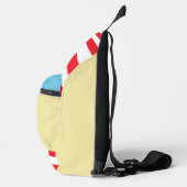 Katze im Hut | Wir sahen alle Dinge fallen Crossbody Bag (Rechts)