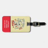 Katze im Hut | Wir sahen alle Dinge fallen Gepäckanhänger (Vorderseite horizontal)