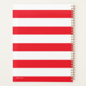 Katze im Hut | Wir sahen alle Dinge fallen Planer (Rückseite)