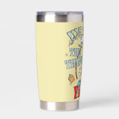 Katze im Hut | Wir sahen alle Dinge fallen Thermobecher (Vorderseite)