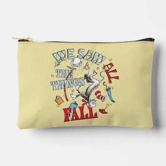Katze im Hut | Wir sahen alle Dinge fallen Zubehörtasche (Vorderseite)