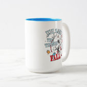 Katze im Hut | Wir sahen alle Dinge fallen Zweifarbige Tasse (VorderseiteRechts)