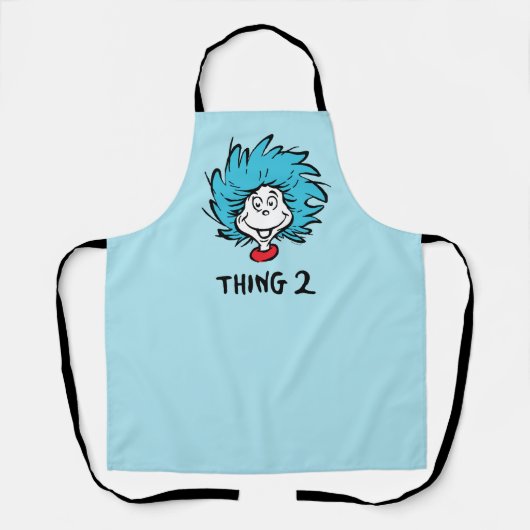 Katze im Hut | Zwei Dinge Schürze (Vorderseite)