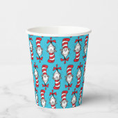 Katze im Hutmuster Pappbecher (Links)