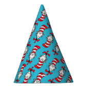 Katze im Hutmuster Partyhütchen (Rechts)