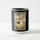 Katze im japanischen Stil Tasse (Zentrum)