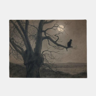 Katze im Mondschein, Alexandre Steinlen Fußmatte