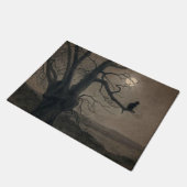 Katze im Mondschein, Alexandre Steinlen Fußmatte (Schrägansicht)