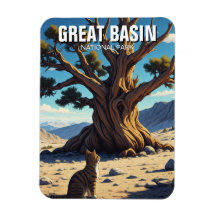 Katze im Nationalpark des Großen Beckens Nevada