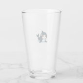 Katze im Orca-Kostüm Tank Top Glas (Rückseite)