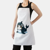 Katze im Orca-Kostüm Tank Top Schürze (InSitu)