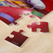 Katze im Party Cone Puzzle (Seite)