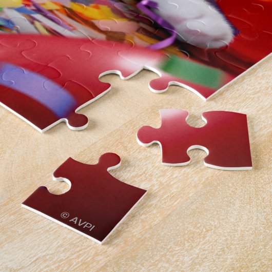 Katze im Party Cone Puzzle (Seite)