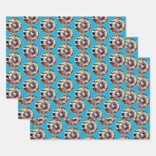 Katze im Party Geschenkpapier Set (Set)