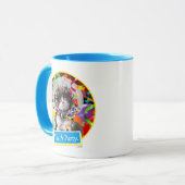 Katze im Party Tasse (Vorderseite Links)