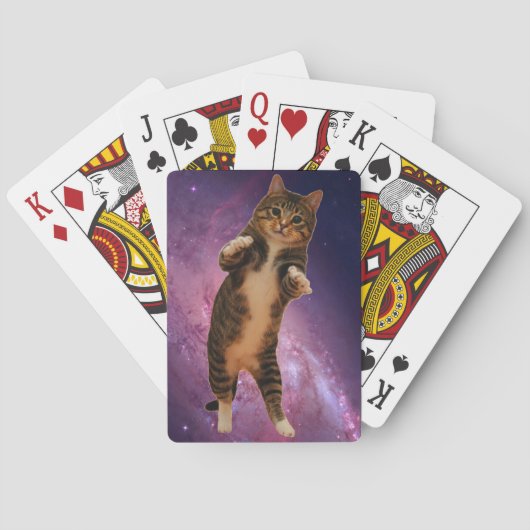 Katze im Raum - Spielkarten (Rückseite)