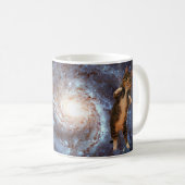 Katze im Raum - Tasse (VorderseiteRechts)