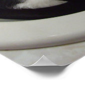 Katze im Spülbecken Poster (Ecke)