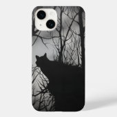 Katze im T - Shirt Tree Case-Mate iPhone Hülle (Rückseite)