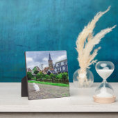 Katze im traditionellen Fischerdorf Fotoplatte (InSitu)