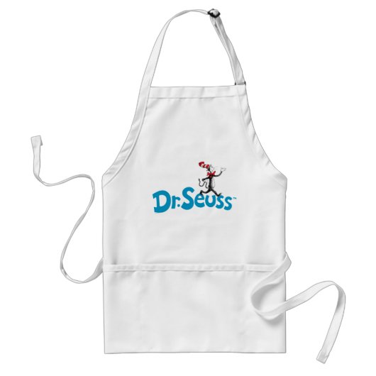 Katze im Vintagen Hutlogo Schürze (Vorne)