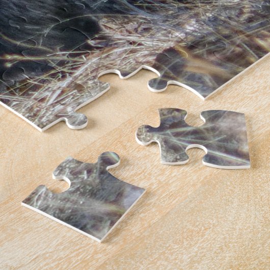 Katze im Wald Puzzle (Seite)