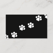 Katze im Weißen Haus Visitenkarte (Rückseite)