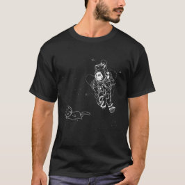 Katze im Weltraum T-Shirt