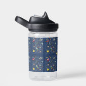 Katze im Weltraum Trinkflasche (rechts)