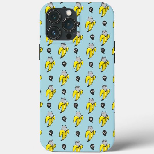 Katze in Banane Case-Mate iPhone Hülle (Rückseite)