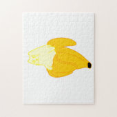 Katze in Banane - Farbe auswählen Puzzle (Vertikal)