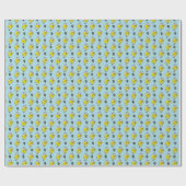 Katze in Banane Geschenkpapier (Flach)