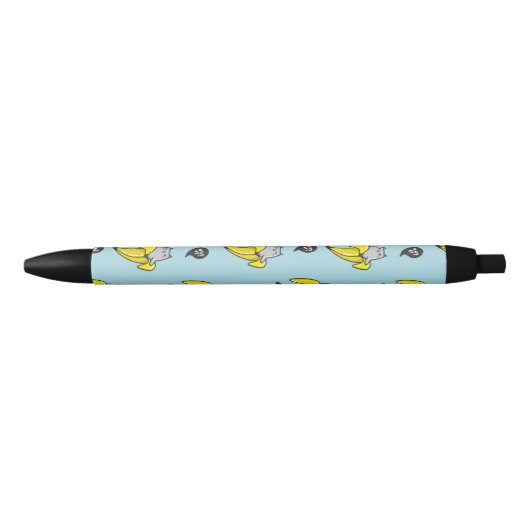 Katze in Banane Kugelschreiber (Vorderseite)