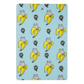 Katze in Banane Mini Klemmbrett (Rückseite)