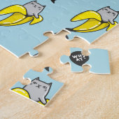 Katze in Banane Puzzle (Seite)
