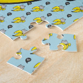 Katze in Banane Puzzle (Seite)
