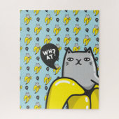 Katze in Banane Puzzle (Vertikal)