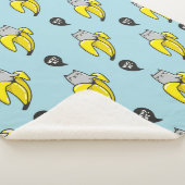 Katze in Banane Sherpadecke (3/4)