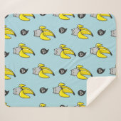 Katze in Banane Sherpadecke (Vorderseite (Horizontal))