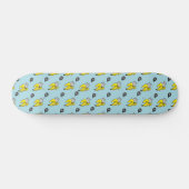 Katze in Banane Skateboard (Horizontal)