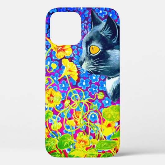 Katze in Blume Case-Mate iPhone Hülle (Rückseite)