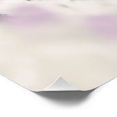 Katze in Blume Poster (Ecke)