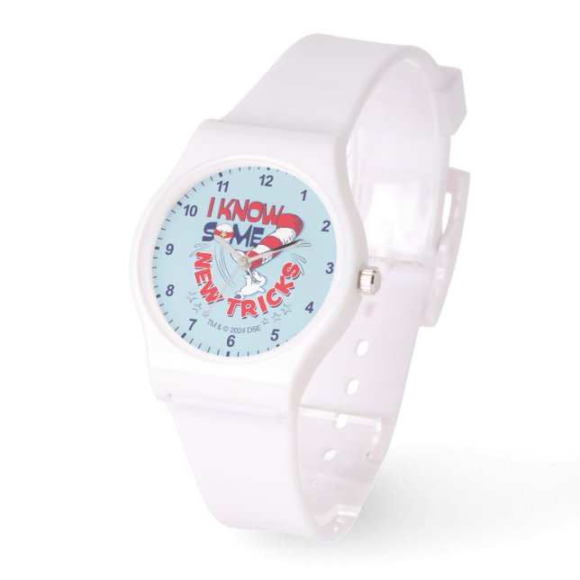 Katze in dem Hut kenne ich einige neue Tricks Armbanduhr (Winkel)