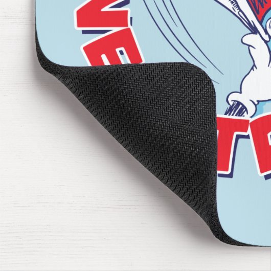 Katze in dem Hut kenne ich einige neue Tricks Mousepad (Ecke)