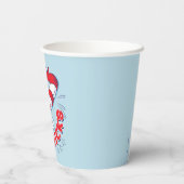 Katze in dem Hut kenne ich einige neue Tricks Pappbecher (Rückseite)