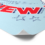 Katze in dem Hut kenne ich einige neue Tricks Poster (Ecke)