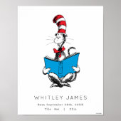 Katze in den Geburtsstaten des HHat Baby Poster (Vorne)