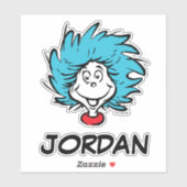 Katze in der Hut Sache eins Zwei - Benutzerdefinie Aufkleber (Blatt)