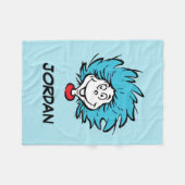 Katze in der Hut Sache eins Zwei - Benutzerdefinie Fleecedecke (Vorderseite (Horizontal))